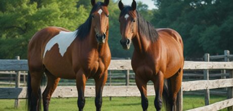 diferenças entre cavalo quarto de milha e paint horse explicadas