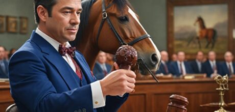 Como funciona o processo de leilão de cavalos de corrida