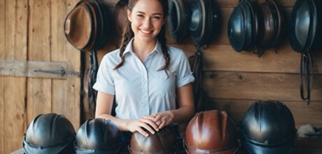 tipos de capacetes ideais para cavaleiros iniciantes