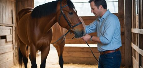 Como ensinar cavalos a ficarem parados para escovação