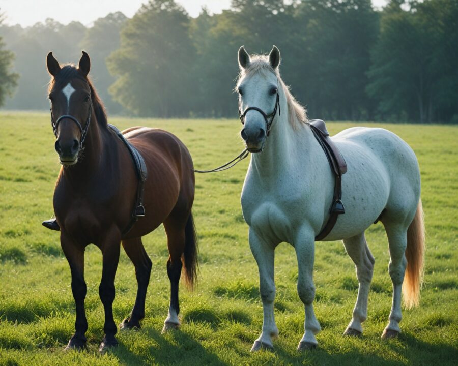 Diferenças práticas entre cabeçadas com e sem focinheira