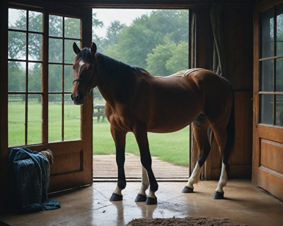 Dicas práticas para proteger cavalos durante tempestades