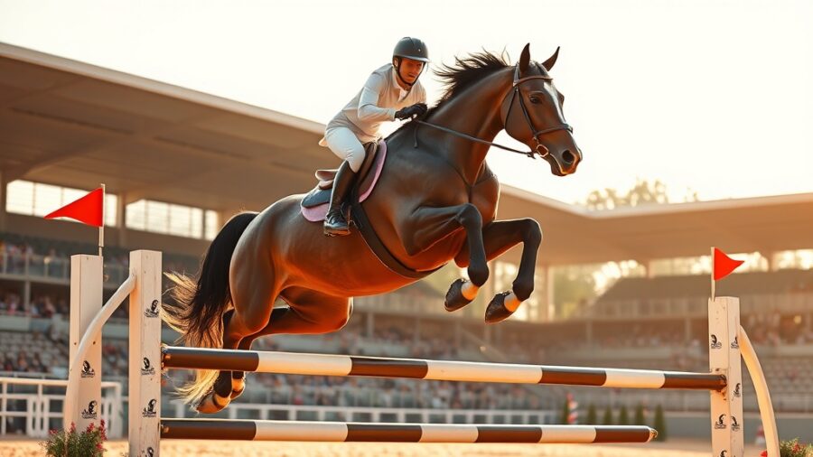 Cavalos Salto: Treinamento Progressivo para Sucesso