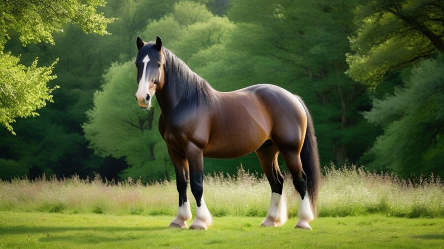 Raças de Cavalos Pesados Gigantes: Conheça as Melhores