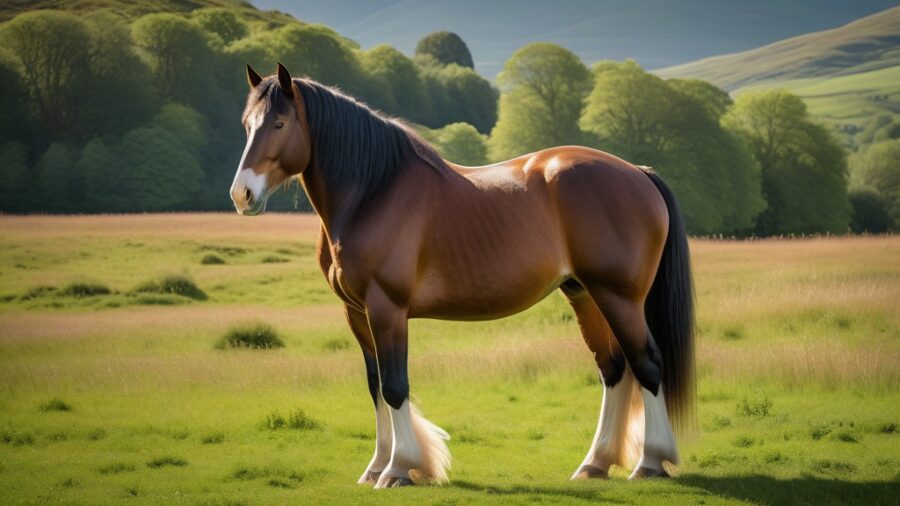 Cavalos Clydesdale: Força e Elegância em Cada Passo